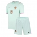 Maglie da calcio Francia Theo Hernandez #19 Seconda Maglia Bambino Mondiali 2026  Manica Corta + Pantaloni corti)
